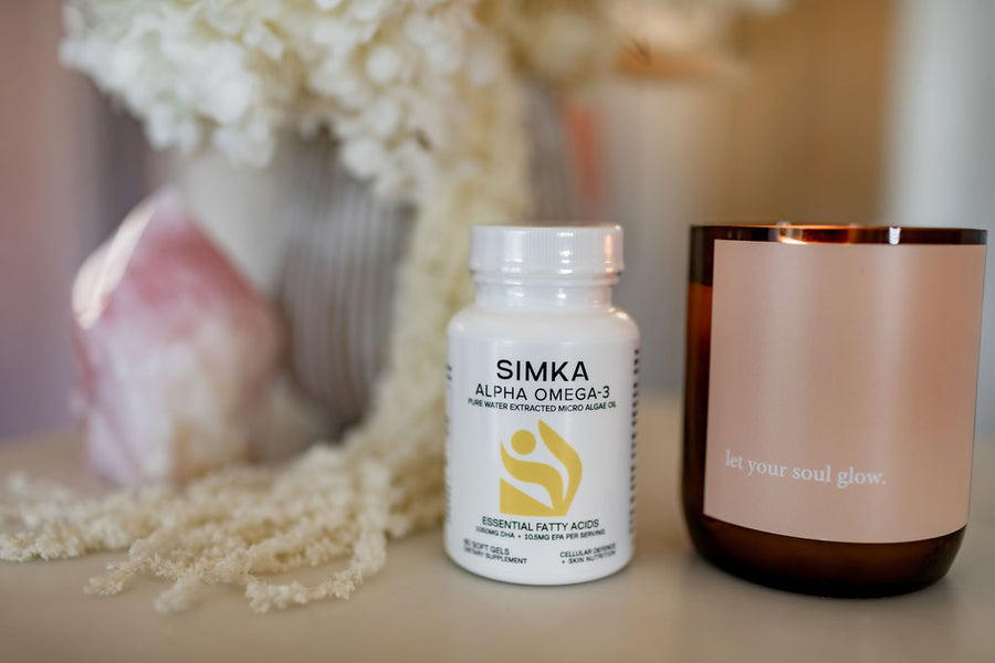 Unlock Your Skin's Potential with SIMKA Alpha Omega-3: The Secret to supporting your skin from the inside.